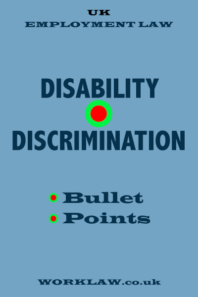 Disability Discrimination